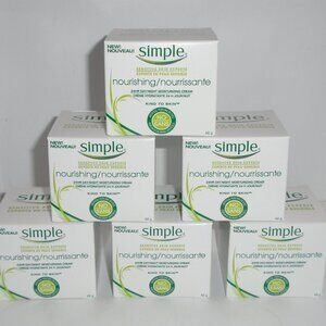 Simple Nourishing 24hr Day/Night Moisturizing Cream 6 pack 1.7oz Each